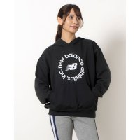 new balance/ニューバランス New Balance レディース スウェットパーカー オーバーサイズドグラフィックフーディ_Sport フレンチテリー WT43507/507254340