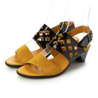 arche/アルシュ arche IZIBEL カットワークバックベルトサンダル (NUBUCK/ROCKY)（グリーン/ブラック）/507255557