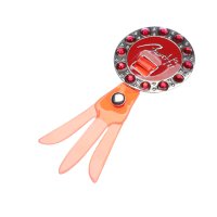 HATACHI/ハタチ HATACHI ユニセックス グラウンドゴルフ 用品 クリスタルリボンマーカー レッド BH6071/507255928