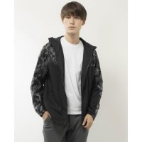 DESCENTE/デサント DESCENTE メンズ ウインドジャケット HEATNAVI 総柄グラフィック スリーブロゴ フルジップフーディー DMMWJF30/507256382