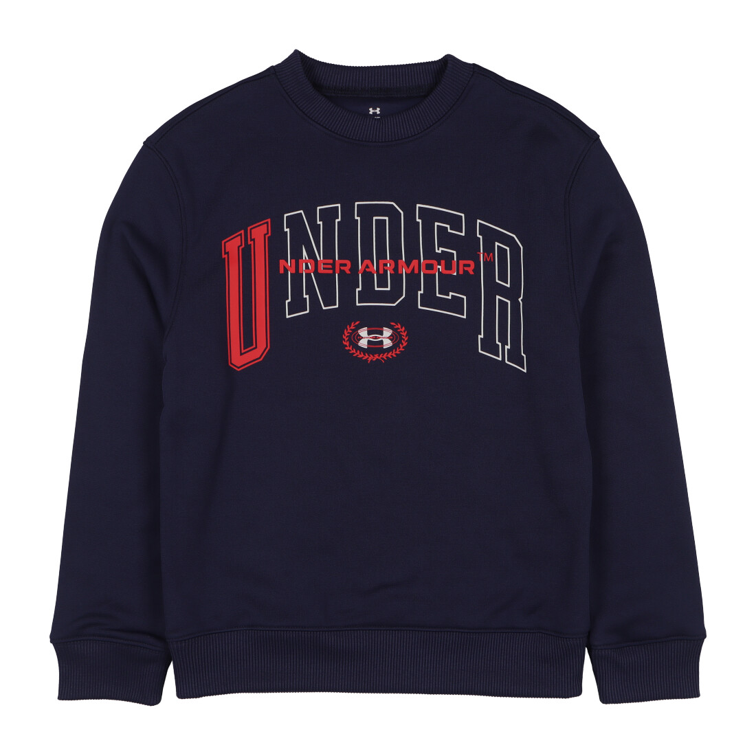 アンダーアーマー（UNDER ARMOUR）（キッズ）ジュニア アーマーフリース 嘆かわしい グラフィック クルー 1381175