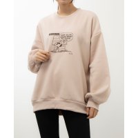 PEANUTS/ピーナッツ PEANUTS レディース スウェットトレーナー スウェット裏起毛クルー PN－9C25203TJ/507257916