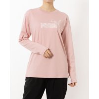 PUMA/プーマ PUMA レディース 長袖Tシャツ ESS+ MARBLEIZED クロップド リラックス_コットン素材マーブル柄長袖Tシャツ 678883/507257957