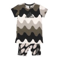 adidas/アディダス adidas ジュニア Tシャツハーフパンツセット LK MMK セットアップ IC3666/507267081
