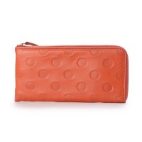 un signet/アンシグネ un signet カウレザードット柄長財布/507277094