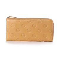 un signet/アンシグネ un signet カウレザードット柄長財布/507277094