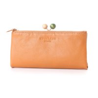 zucchero filato/ズッケロフィラート zucchero filato カウレザーがま口長財布/507277112