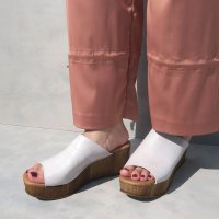 BONTRE/ボントレ BONTRE クロコ調厚底サンダル/507311564