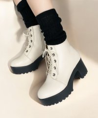 Sugar Sugar/シュガーシュガー SugarSugar 超軽量厚底 レースアップ ヒール ショートブーツ 4208 【SUGAR SUGARシュガーシュガー】/507315426