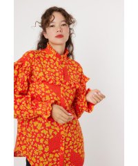 RODEO CROWNS WIDE BOWL/floral ブラウス/507322736