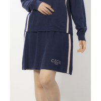 CECIL McBEE green/セシルマクビーグリーン CECIL McBEE green ラインニットスカート/507324988