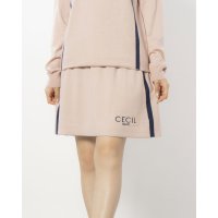 CECIL McBEE green/セシルマクビーグリーン CECIL McBEE green ラインニットスカート/507324988