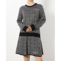 CECIL McBEE green/セシルマクビーグリーン CECIL McBEE green グレンチェッククルーネック/507324989