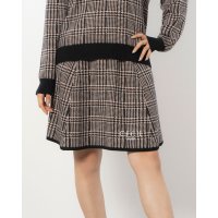CECIL McBEE green/セシルマクビーグリーン CECIL McBEE green グレンチェックオフタートルスカート/507324990