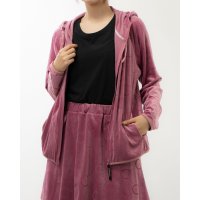 CECIL McBEE green/セシルマクビーグリーン CECIL McBEE green ベロアフーディー/507324995