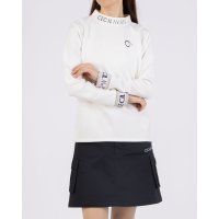 CECIL McBEE green/セシルマクビーグリーン CECIL McBEE green 袖ラインモックネック/507325000