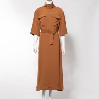 hunch/ハンチ hunch とろみハーフジップワンピース/507331315