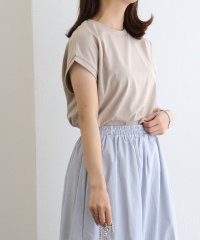 marvelous by Pierrot/マーベラス バイ ピエロ marvelous by Pierrot ネックが選べる綿100%フレンチスリーブベーシックTシャツ【クルーネック】/507368424