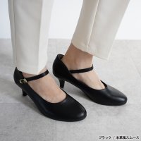 ALETTA/アレッタ ALETTA パンプス 究極のプレーンパンプス【ストラップ/5cmヒール/ラウンドトゥ】レディース 甲高幅広 外反母趾気味 通勤 仕事 靴 入学式 結/507392295
