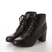 NEW YORK STARS BOBSON/ニューヨークスターズ ボブソン NEW YORK STARS BOBSON レディース ブーツ ヒール レースアップ NYB－16110/507392951
