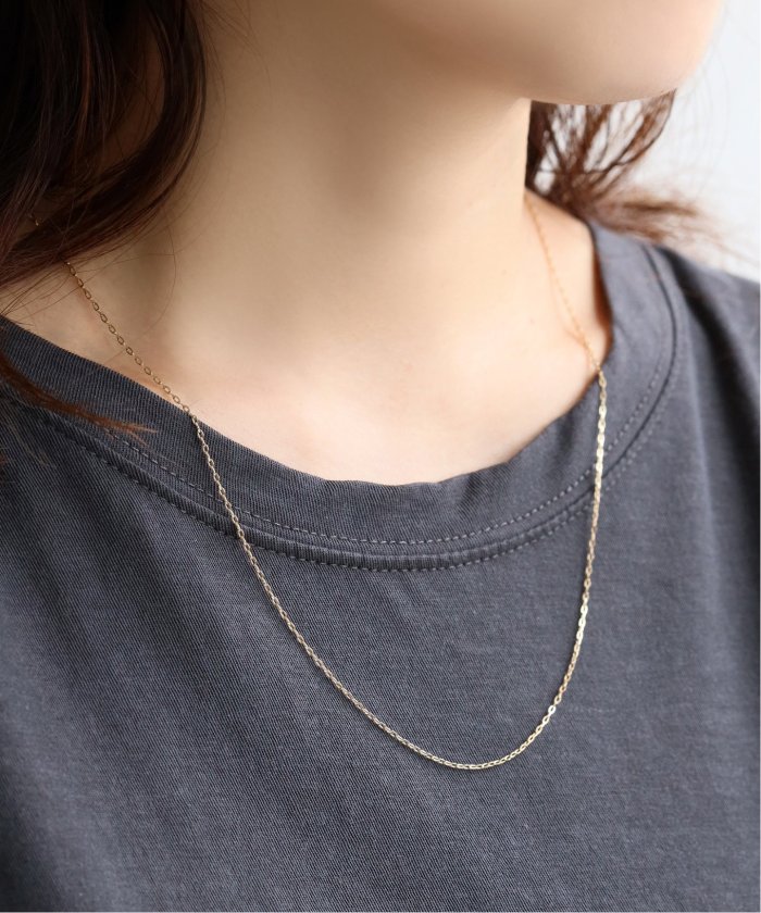 グローリーチェーン50cmネックレス K10(507398778) | リラ(Lilas グローリーチェーン50cmネックレス K10(507398778) | リラ(Lilas