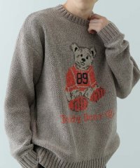 ITEMS URBAN RESEARCH/Teddy Bear モール クルーネック ニット/507415726