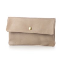 perche/ペルケ perche 牛革袋縫いかぶせ長財布/500334449