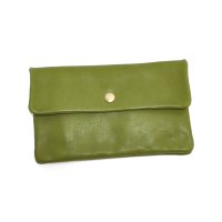 perche/ペルケ perche 牛革袋縫いかぶせ長財布/500334449