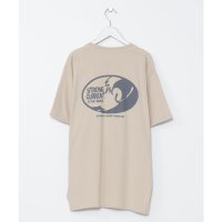 KAHIKO/【Kahiko】STRONG CURRENT ウェーブメンズTシャツ ライトベージュ/504478683