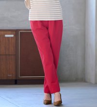Ranan/ラナン RANAN 裏起毛美脚シルエットタックパンツ/505228887