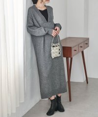 Ranan/ラナン RANAN ディープVネックニットワンピース/505419656