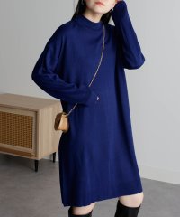 Ranan/ラナン RANAN 洗えるカシミヤタッチニットチュニックワンピースH/505754371