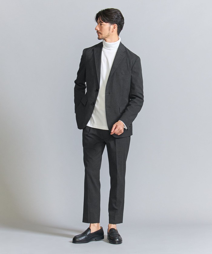美品】ユナイテッドアローズ セットアップスーツ ダークグレー