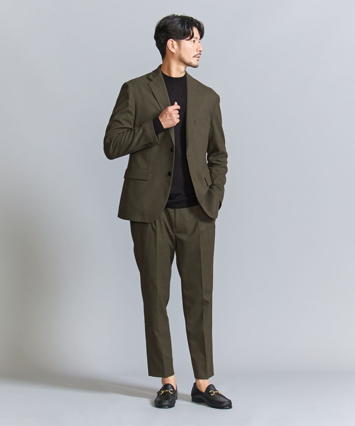 B&Y【WARDROBE SMART】DELEGANT サキソニー セットアップ WEB限定 WARDROBE SMART】DELEGANT サキソニー セットアップ