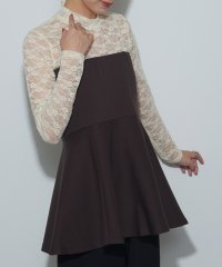 MAISON BREEZE reveur/メゾンブリーズレヴール MAISON BREEZE reveur カットダンボールニット ベアトップ トップス チュニック フレア Aー20023ーB/506863563