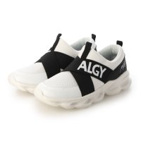 ALGY/アルジー ALGY ロゴ入り クロスゴム スリッポンシューズ/506883697