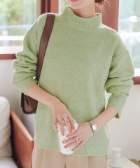 KOBE LETTUCE/コウベレタス KOBE LETTUCE ウォッシャブルヤク風モックネックニットトップス [C6301]/506889368
