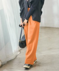 KOBE LETTUCE/コウベレタス KOBE LETTUCE [ 田中亜希子さんコラボ ] ジャージーワイドパンツ【ショート】[選べるサイズ] [M3363]/506889470