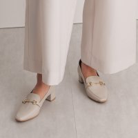HIMIKO/ヒミコ 卑弥呼 ヒールバブーシュビットローファー/641101/506890638