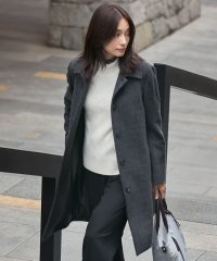 J.PRESS LADIES（LARGE SIZE）/ショートビーバー ステンカラー コート/506894693