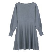 KOBE LETTUCE/コウベレタス KOBE LETTUCE [ 岡部あゆみさんコラボ ]選べるタイプニットワンピース【ミニ】 [E2920]/506897159