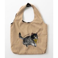 Jubilee/ジュビリー Jubilee アニマル刺繍 コーデュロイ トートバッグ 犬 ネコ/506922102