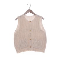 STYLEBLOCK/スタイルブロック STYLEBLOCK 前釦ニットベスト/506931902