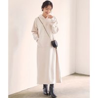 KOBE LETTUCE/コウベレタス KOBE LETTUCE 【ぬく盛り】低身長さん向け[裏起毛]まるで着る毛布！マキシパーカーワンピース【ショート】 [E1121]/506989881