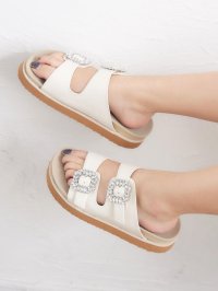 RETRO GIRL/レトロガール RETRO GIRL ビジューベルトサンダル/507009314