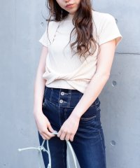 SPIRALGIRL/スパイラルガール SPIRALGIRL フロントねじりTシャツ/507018452