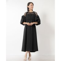 STYLEBLOCK/スタイルブロック STYLEBLOCK TNタフタ×チュールドッキングワンピース/507018890
