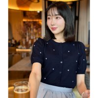 KOBE LETTUCE/コウベレタス KOBE LETTUCE [ Nanaさんコラボ ] ハート刺繍ニットトップス【カーディガン】 [C6977]/507020152