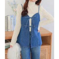 KOBE LETTUCE/コウベレタス KOBE LETTUCE 前後2way デニムビスチェ [C6993]/507020157