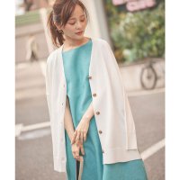 KOBE LETTUCE/コウベレタス KOBE LETTUCE [ 田中亜希子さんコラボ ]UVカットセミシアーニットカーディガン【ロング】［選べる2タイプ］ [C6645]/507035389